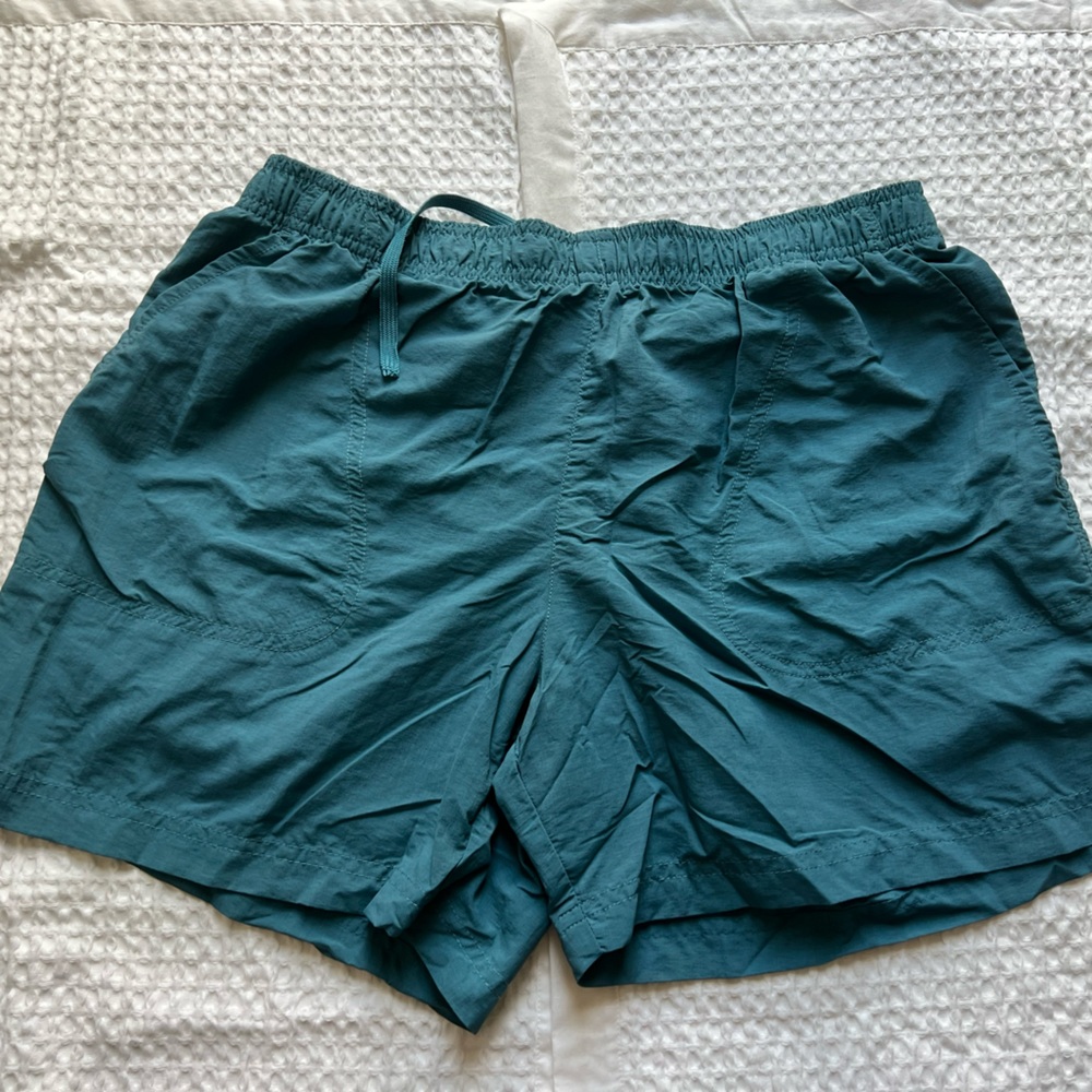Teal Columbia Shorts